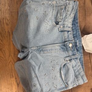 Old Navy Light Blue Denim Shorts